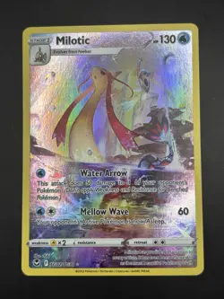 Milotic TG02/TG30 Ultra Rare Silver Tempest Trainer Gallery Pokemon Card - Image 1