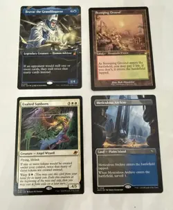 (MTG) LOT Magic the Gathering, 4 card lot random (see pics) - Image 1