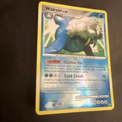 36/111 Walrein Rare Reverse Holo: Pokemon Trading Card Game Rising Rivals LP - Image 2