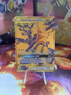 Pokemon TCG SM248 Pikachu & Zekrom GX Tag Team Promo Card Mint Raw - Image 1