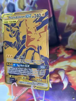 Pokemon TCG SM248 Pikachu & Zekrom GX Tag Team Promo Card Mint Raw - Image 3