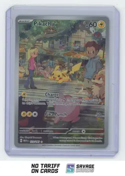 2023 Pokemon Scarlet & Violet Series - 151 Pikachu #173/165 Illustration Rare - Image 1