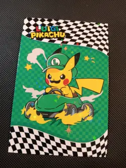Luigi Pikachu - Star Holo - Electric Pikachu Database - Pokemon Peru - Image 1