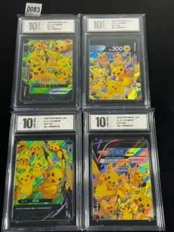 Pikachu V-union Promo 109/S-P - 112/S-P Combination Set - Pokemon-Pyxis 10 - Image 1