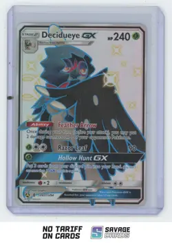 2019 Pokemon SM Hidden Fates Shiny Vault Decidueye GX #SV47/SV94 - Image 1