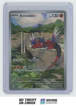 2023 Pokemon Scarlet & Violet Black Star Promo Holo Koraidon #014 - Image 1