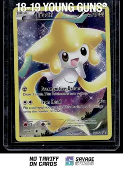 2016 Pokemon XY Black Star Promo Jirachi #XY112 - Image 1
