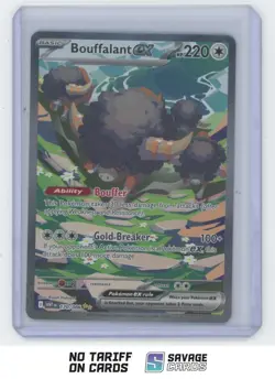 2025 Pokemon White Flare Special Illustration Rare Bouffalant ex #170/086 - Image 1