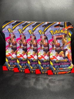 NEW - Sealed - Pokemon TCG - Mega Evolution Phantasmal Flames - Booster Pack - Image 3