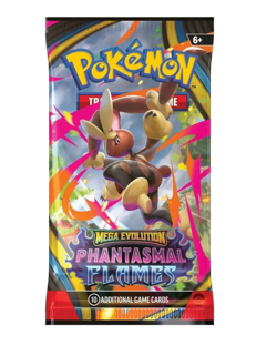 NEW - Sealed - Pokemon TCG - Mega Evolution Phantasmal Flames - Booster Pack - Image 4