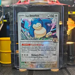 Hop's Snorlax Journey Together Reverse Holo Pokemon TCG 117/159 SV09 Rare - Image 1