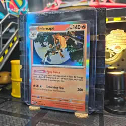 Infernape Twilight Masquerade Holo Pokemon TCG 033/167 Scarlet Violet SV06 Rare - Image 2