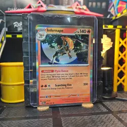 Infernape Twilight Masquerade Holo Pokemon TCG 033/167 Scarlet Violet SV06 Rare - Image 3
