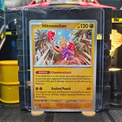 Hitmonchan 151 Pokemon TCG 107/165 Scarlet & Violet Uncommon - Image 1