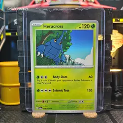 Heracross Twilight Masquerade Pokemon TCG 008/167 Scarlet & Violet Sv06 Uncommon - Image 1