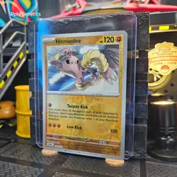Hitmonlee 151 Reverse Holo Pokemon TCG 106/165 Scarlet & Violet Uncommon - Image 2