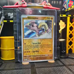 Hitmonlee 151 Reverse Holo Pokemon TCG 106/165 Scarlet & Violet Uncommon - Image 3