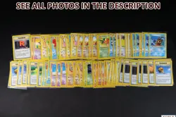 Pokemon TCG Gym Challenge Bulk Commons Uncommons Energy 150+ NM LP (CS) - Image 1