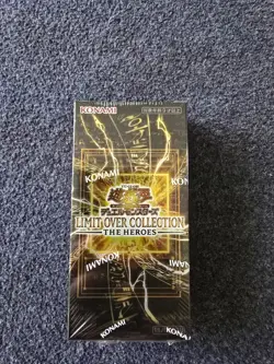 Yugioh Limit Over Collection: The Heroes Japanese Booster Box Brand New Sealed - Image 1