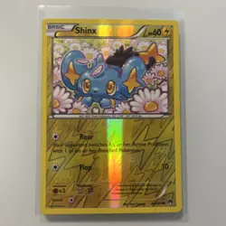 Pokemon TCG Shinx Breakpoint Reverse Holo Card 44/122 Common LP - Image 1