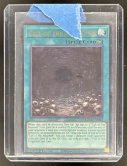 2026 Yu-Gi-Oh Maze of Muertos Call the Forgotten Ultra Rare 1st #MZMU-EN007 - Image 1
