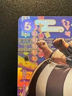 Bandai One Piece Card Game Queen ST04-005 Holo Character Card 5 Cost 6000 Power - Image 2