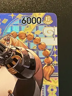 Bandai One Piece Card Game Queen ST04-005 Holo Character Card 5 Cost 6000 Power - Image 3