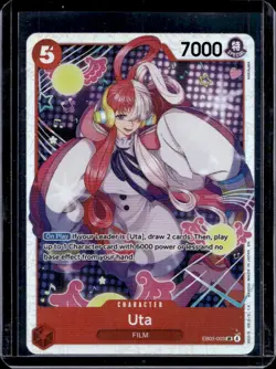 2026 One Piece Heroines Edition Uta Super Rare #EB03-003 - Image 1
