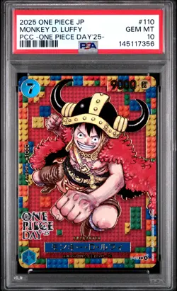 2025 ONE PIECE JPN PREMIUM COLLECTION ONE PIECE DAY'25 MONKEY D. LUFFY PSA 10 - Image 1