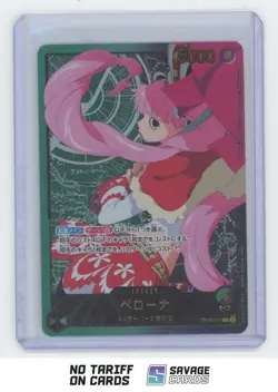 2024 One Piece Anime 25th Collection SPR Gold Leader JPN Perona #OP06-021 - Image 1