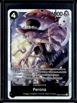 2026 One Piece Heroines Edition Perona Super Rare #EB03-045 - Image 1