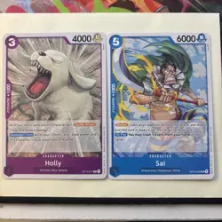 One Piece Card Game 2 Cards Op15-043 Op15-065 Near Mint English - Image 1