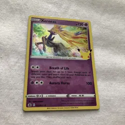 Xerneas 012/025 Holo Rare Celebrations NM Pokemon card - Image 2