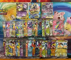 Pokemon Card Lot Full Art Alt Art Fire Mewtwo & Mew Dragonite 48 Cards - Image 1