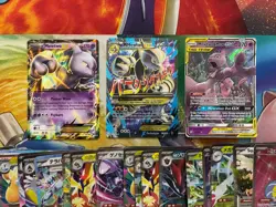 Pokemon Card Lot Full Art Alt Art Fire Mewtwo & Mew Dragonite 48 Cards - Image 2