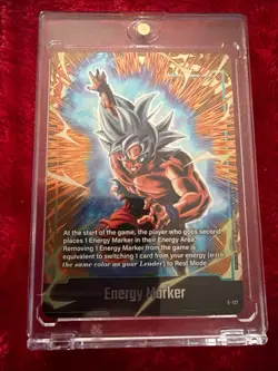 Bandai Dragon Ball Super Card Game Energy Marker E-127 Son Goku - Image 1