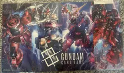 Premium Bandai Gundam Card Game Accessory Kit Playmat - Image 1