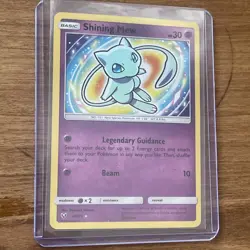 Pokemon TCG Shining Mew Holo Rare Card 40/73 Shining Legends - Image 1