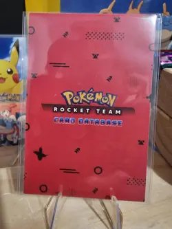 Pikachu Poncho Mega Lucario Gold Holo Team Rocket Card Database Peru Pokemon - Image 2