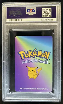 1998 KFC Pokemon Card Game Charizard #06 PSA 9 Mint - Image 2