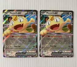Pokemon Perfect Order Card Lot | Meowth ex Mega Starmie ex Poke Pads & More! - Image 2