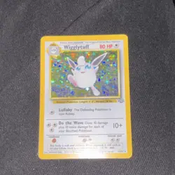 Pokemon Wigglytuff Jungle Set 16/64 Holo Rare 80 HP Stage 1 Vintage Card - Image 1
