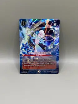 The Cold Never Bothered Me Enchanted Lorcana Card Winterspell 234/204 - Image 3