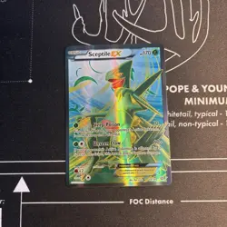 Sceptile EX 84/98 Ultra Rare Full Art XY Ancient Origins Pokemon Card - Image 1
