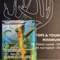 Sceptile EX 84/98 Ultra Rare Full Art XY Ancient Origins Pokemon Card - Image 4