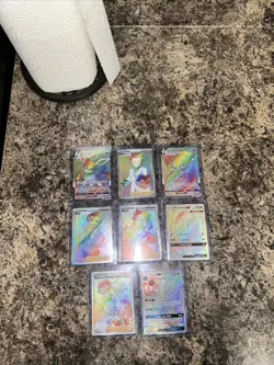 Pokemon Cards Secret Rare VMAX Rainbow Cards Bulk Deal - Image 3