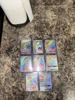 Pokemon Cards Secret Rare VMAX Rainbow Cards Bulk Deal - Image 4