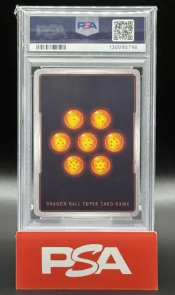 2022 DBS CARD GAME HISTORY OF SON GOKU #BT10-066 INTENSIVE TRAINING GOKU PSA 10 - Image 2