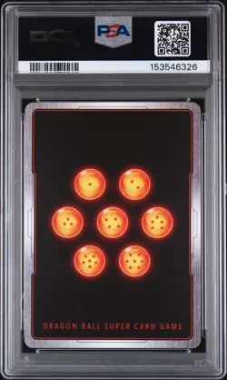 2025 DRAGON BALL SUPER CARD GAME FUSION WORLD RIVALS CLASH BROLY : BR PSA 10 - Image 2