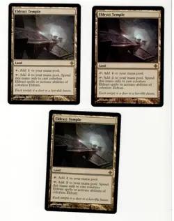 Eldrazi Temple X 3. Rise of the Eldrazi. NM. MTG. Magic the Gathering. - Image 1